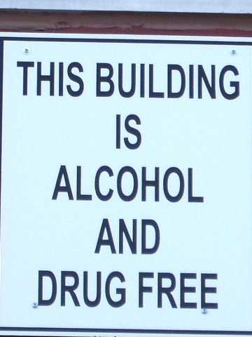 Drug & alcohol free building